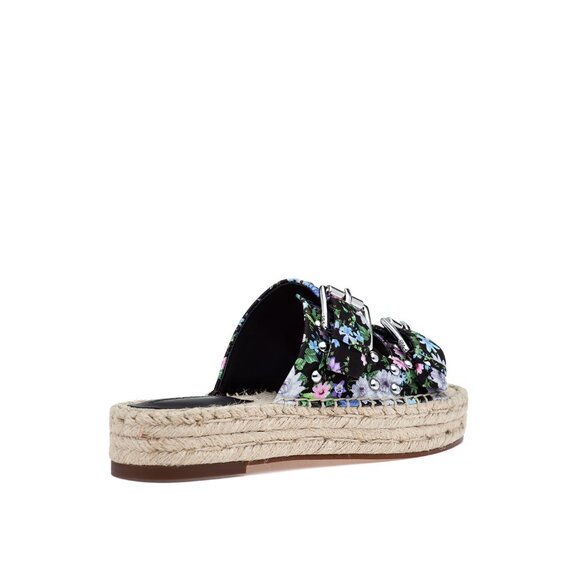 Rebecca Minkoff Jodi Sandal in Black Flower Print - Picture 5 of 16